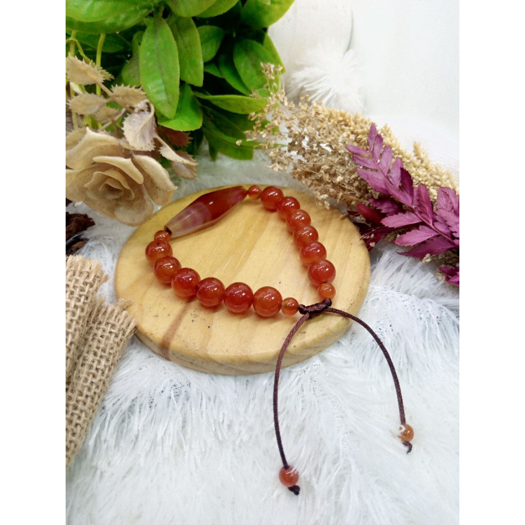 Gelang batu  Lilis lamiang khas kalimantan_Gelang lamiang batu akik