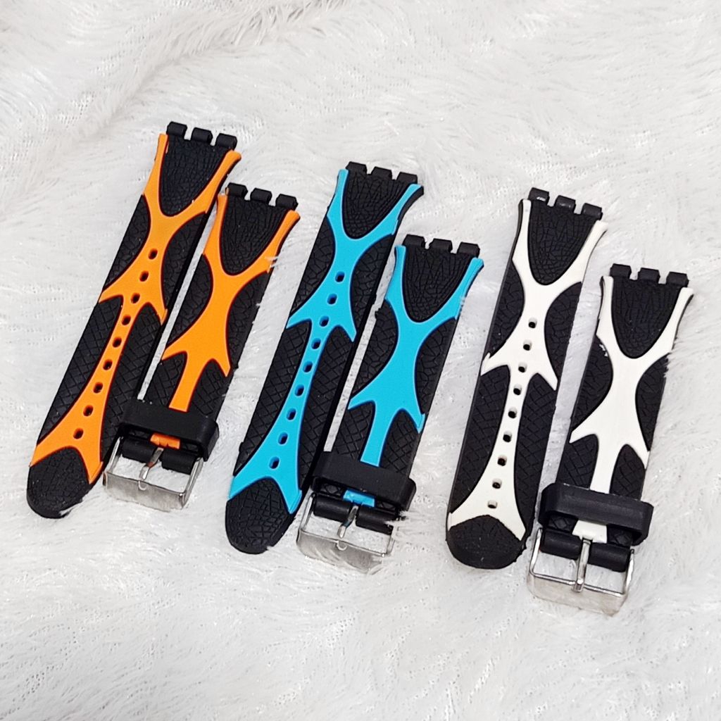 Strap Rubber/Tali Jam Tangan Swatch scuba size 20mm
