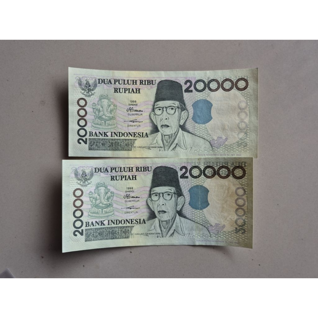 UKI 20000 RUPIAH KI HAJAR DEWANTARA 1998