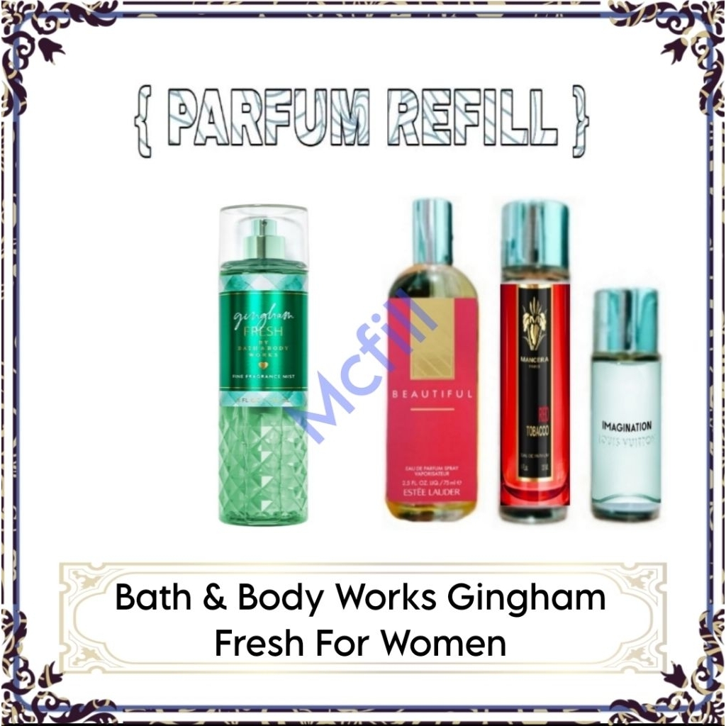 Parfum Refill Bath. Gingham Fresh For Women
