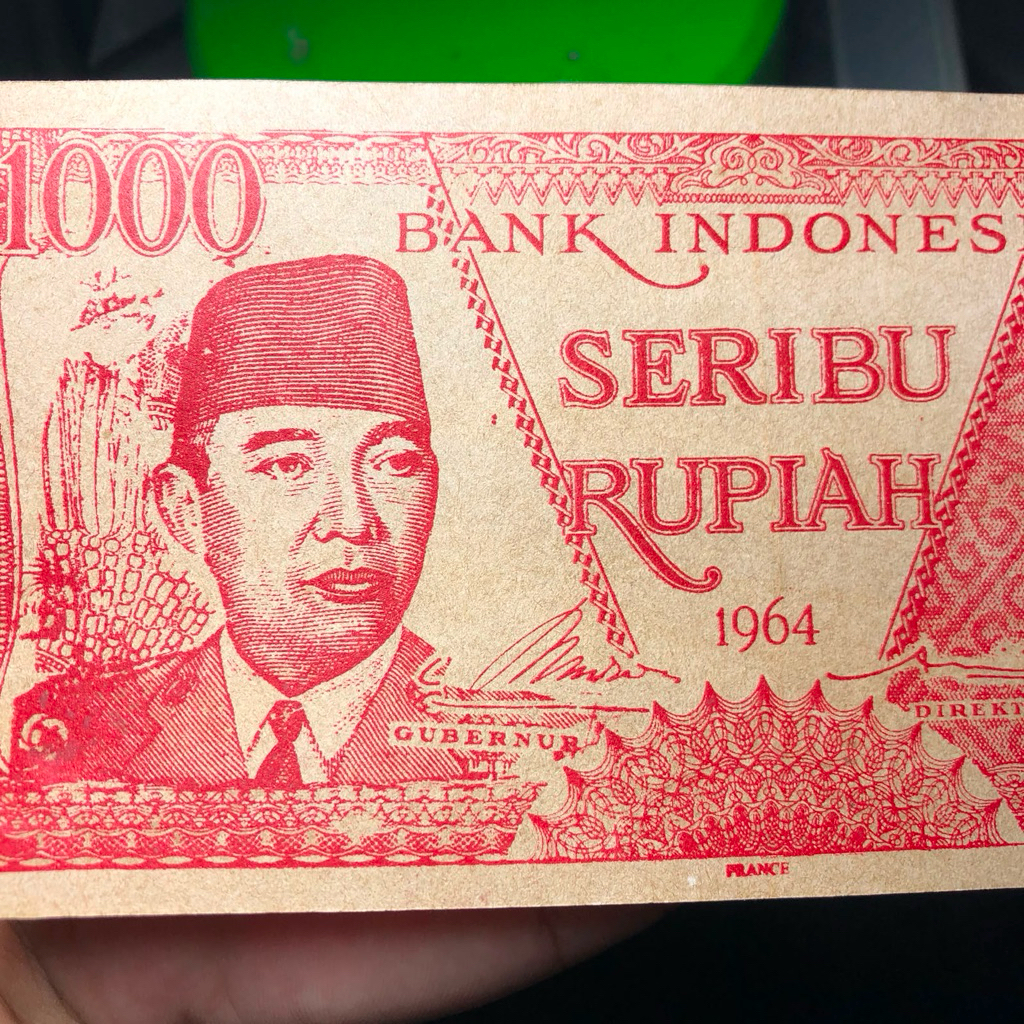Uang 1000 Sukarno 1964 edisi Khusus