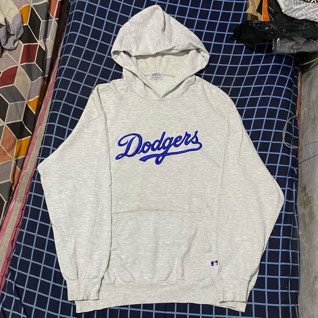 Hoodie mlb vintage dodgers la second
