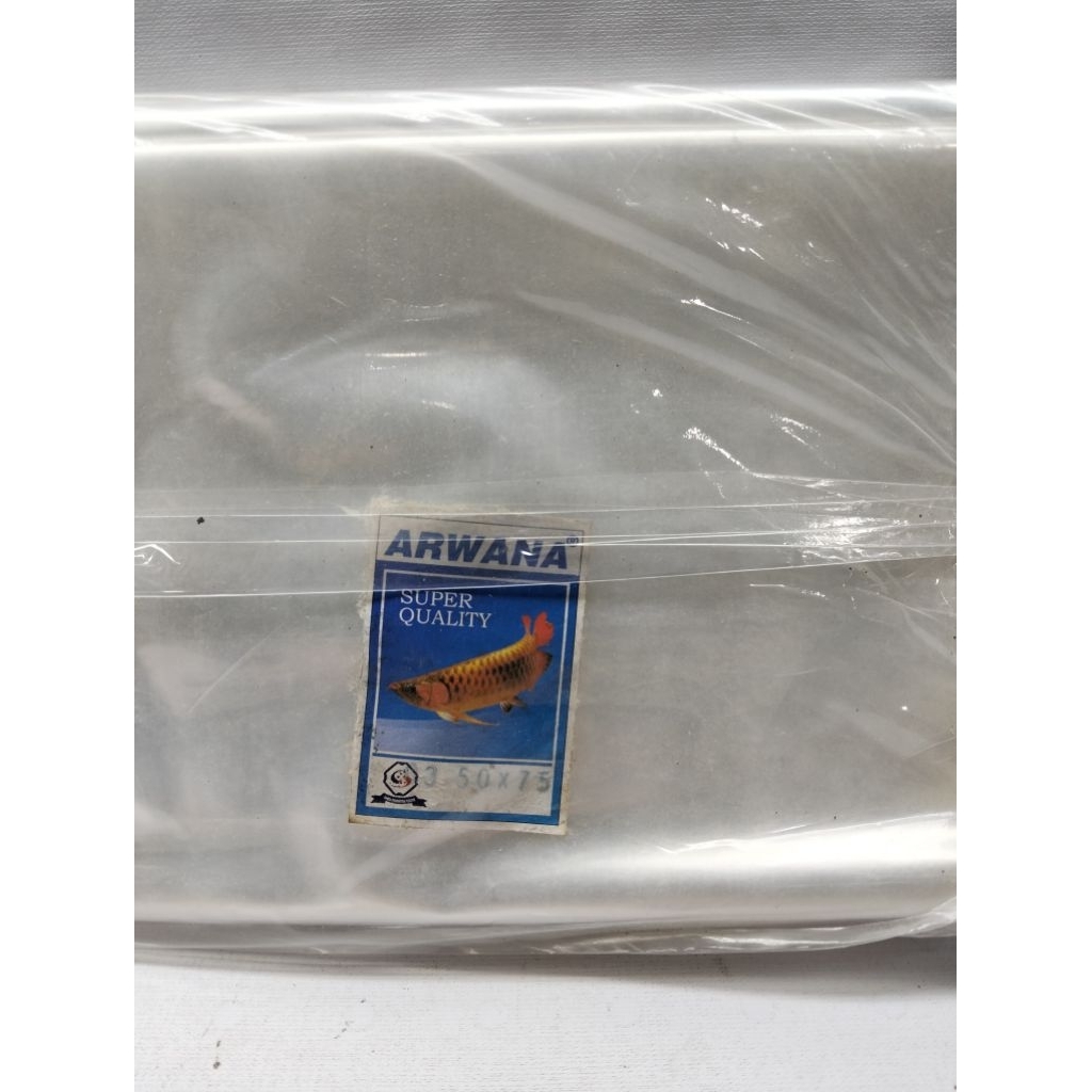 PP ARWANA 50X75/ Plastik PP Bening Arwana ( Hrg 1 PAK)