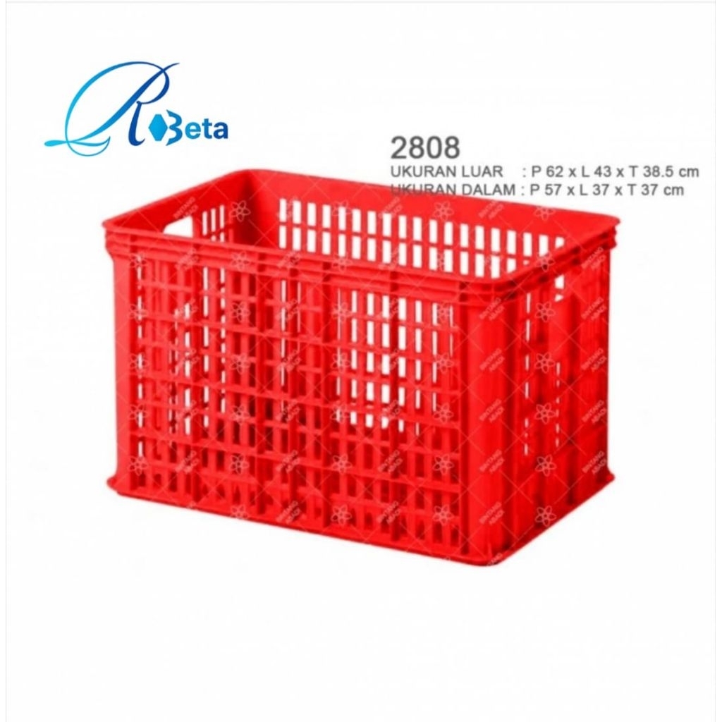 Container lubang rabbit 2808/keranjang industri