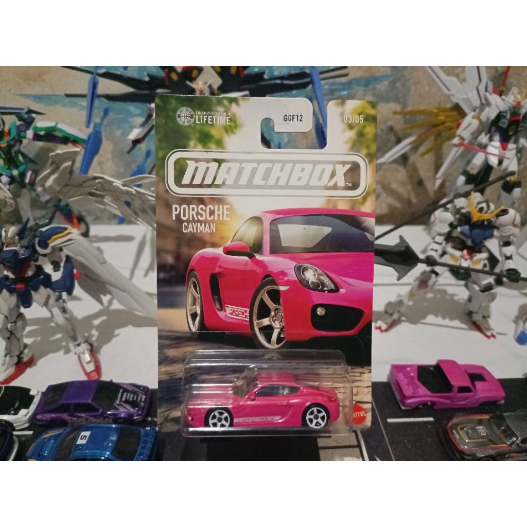 matchbox porsche cayman pink
