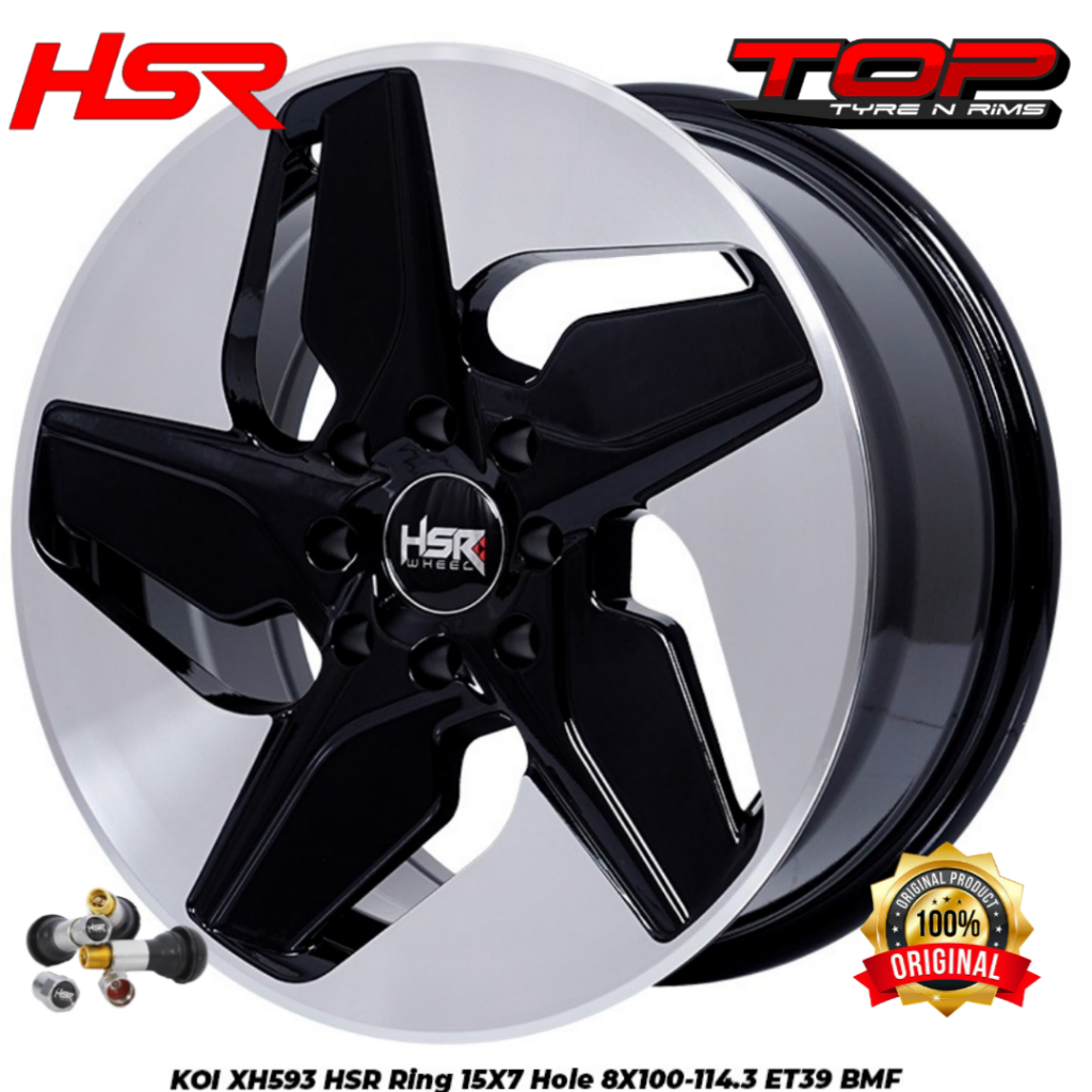 Velg mobil hsr koi ring 15 cocok untuk mobil kijang avanza xenia livina hsr wheel