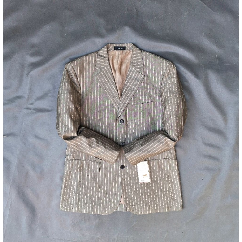 Preloved jas pria lancetti/jas second pria motif/jas casual pria kondisi like new/jas second lancett