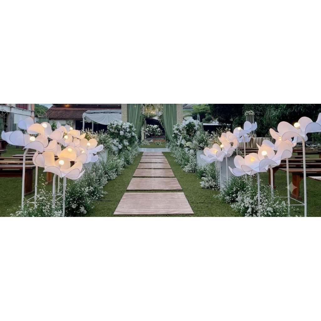 Lampu Bunga LED Dekorasi Wedding Premium Pernikahan