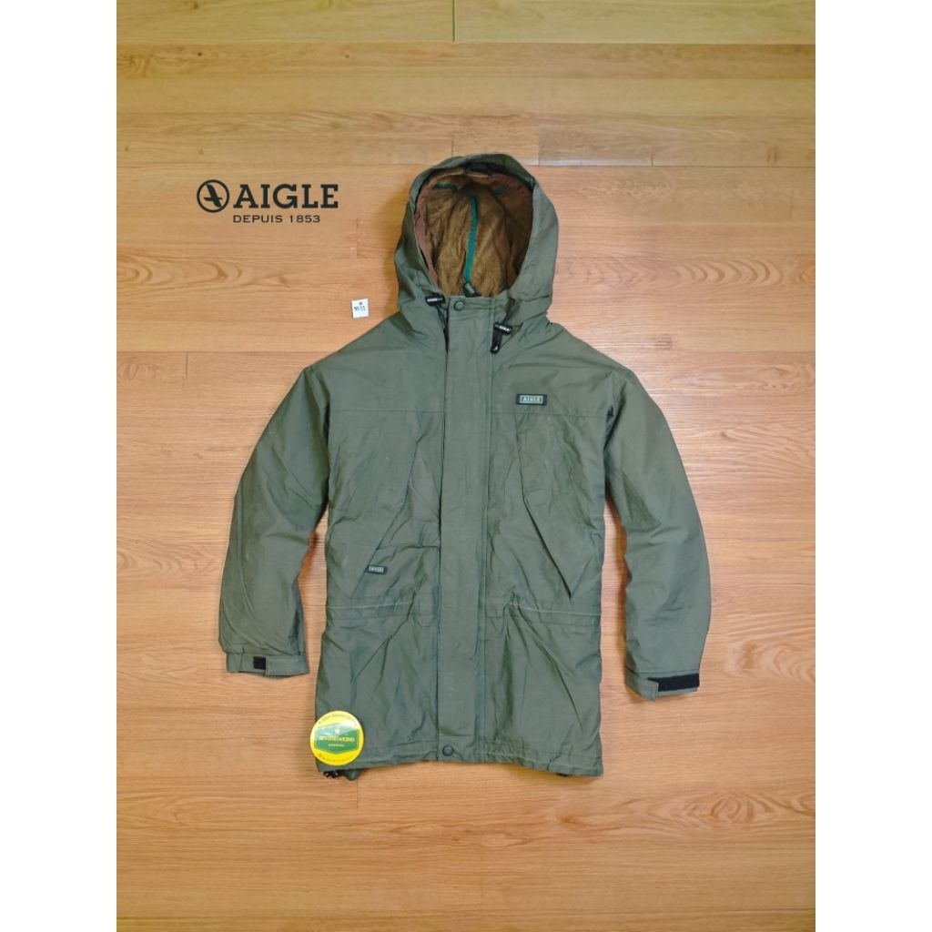aigle casual parka outdoor jacket