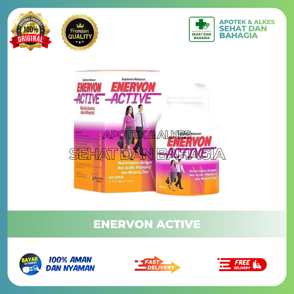 Enervon-C/Enervon ACTIVE -Botol 30 Tab