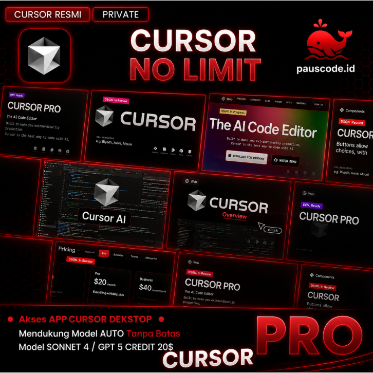API adaCODE Cursor AI  Private NO limit