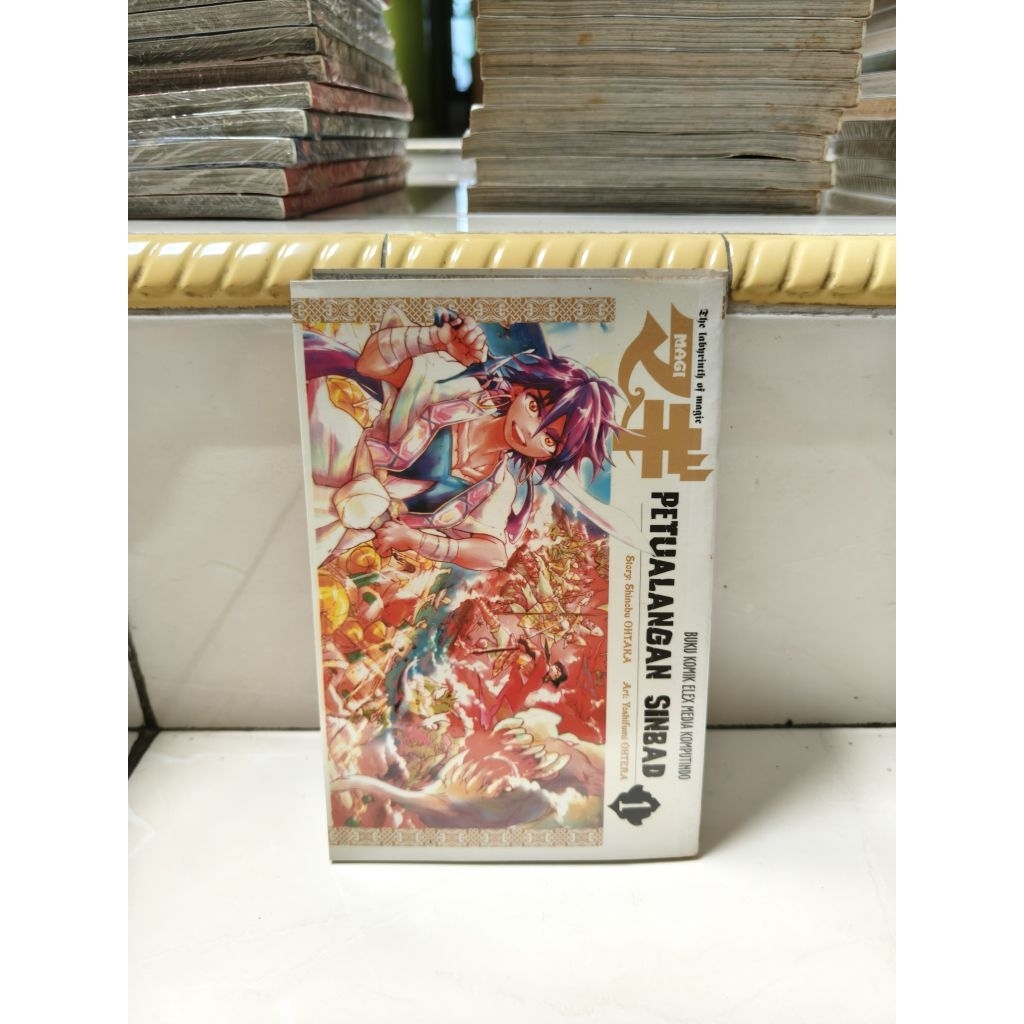 Komik Magi Petualangan Sinbad