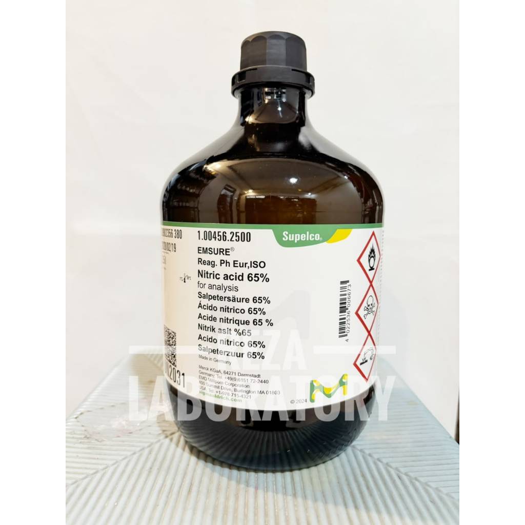 Asam Nitrat / Nitric Acid / HNO3 65% MERCK 100456 ECER 100ML