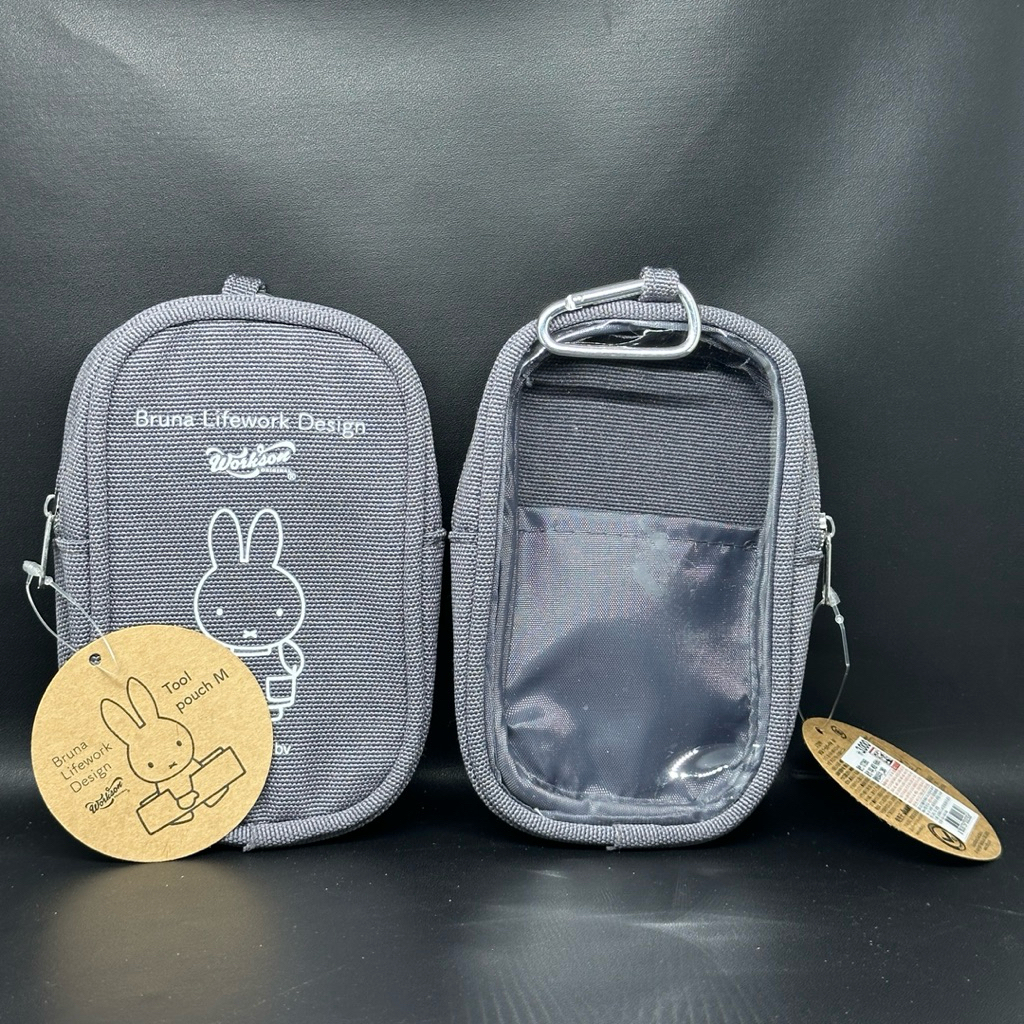 [READY STOCK] Korea Bruna Lifework Design Miffy Tool Pouch M Organizer Multifungsi Tas Mini Pouch Ka