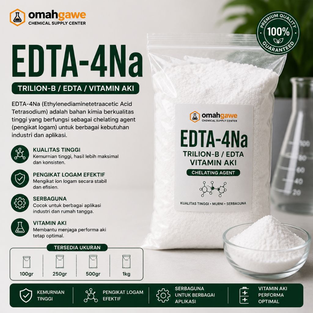 EDTA-4Na / Trilion-B / EDTA / Vitamin aki (100gr)
