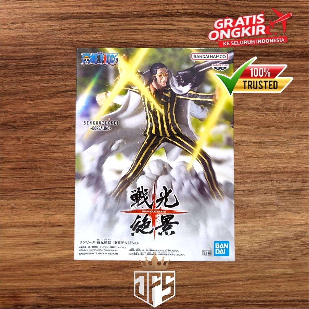 Figure Banpresto One Piece Borsalino Admiral Kizaru - Senkozekkei
