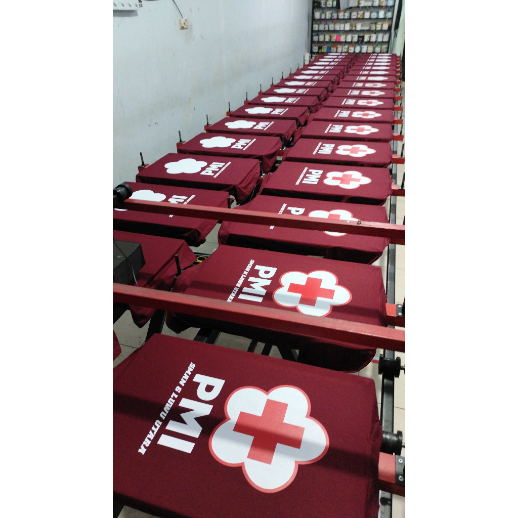 Sablon Baju Ekstrakurikuler Custom | Kaos PMR, Pramuka, Paskibra dan OSIS