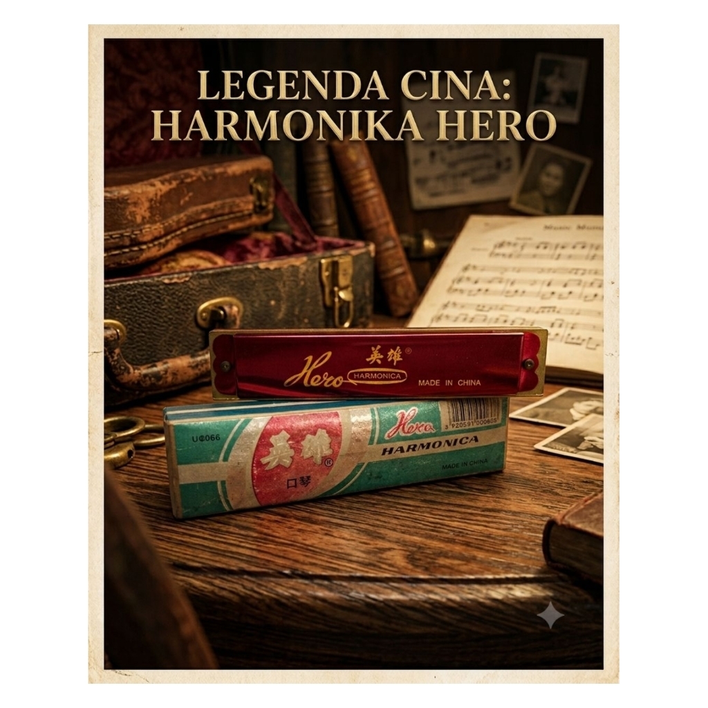 Hero Harmonica / Alat Musik Tiup Harmonika