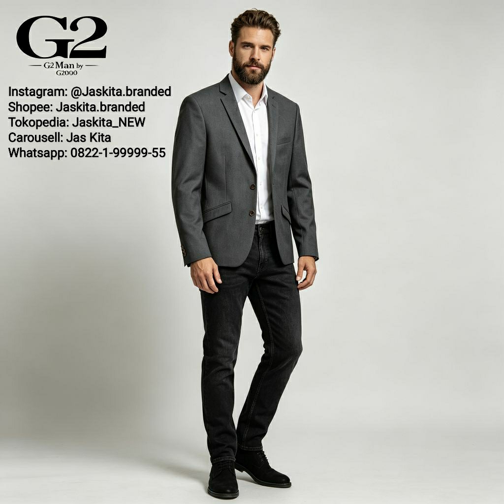 Jas G2 Man by G2000 - NEW - Size M (Slim Fit)
