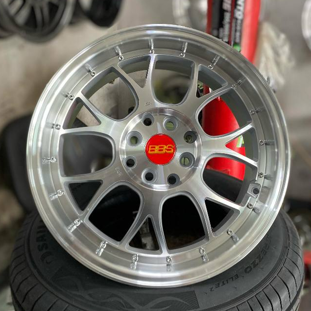 Velg Mobil Material Alloy Ring 16 Rep.BBS LM R16 Pcd 5X114.3 lebar 7 et 42 Warna  Hyper Black