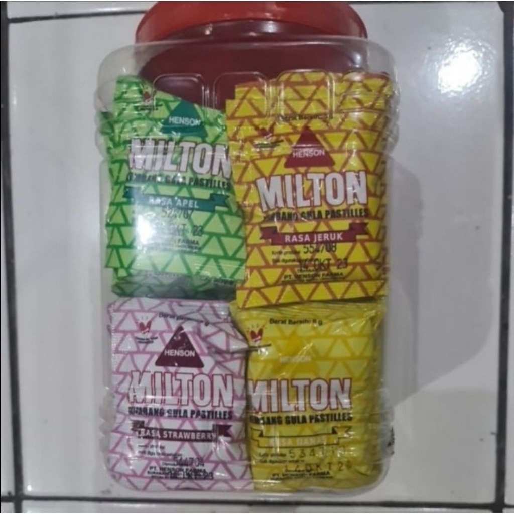 Permen milton toples