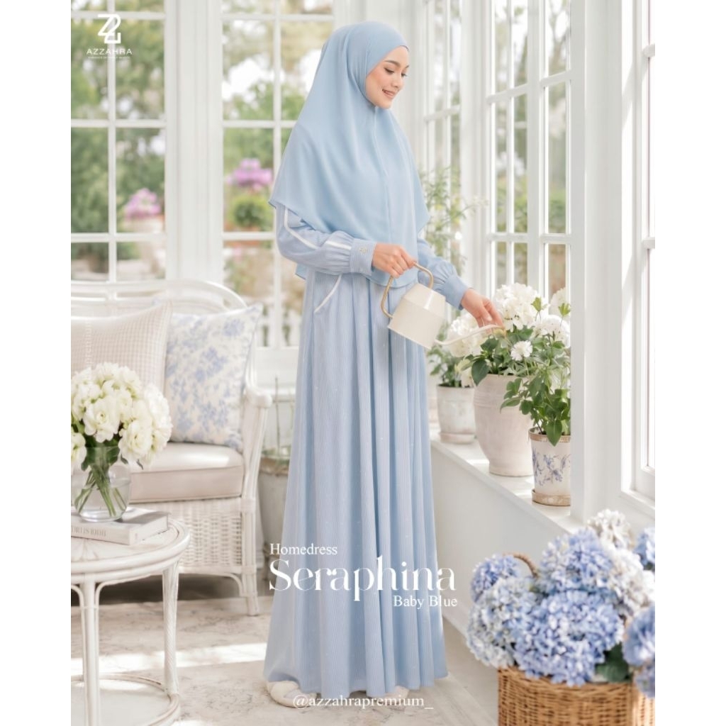 AZZAHRA/Seraphina dress by Azzahra/Dress only/Dress premium/Dress terbaru