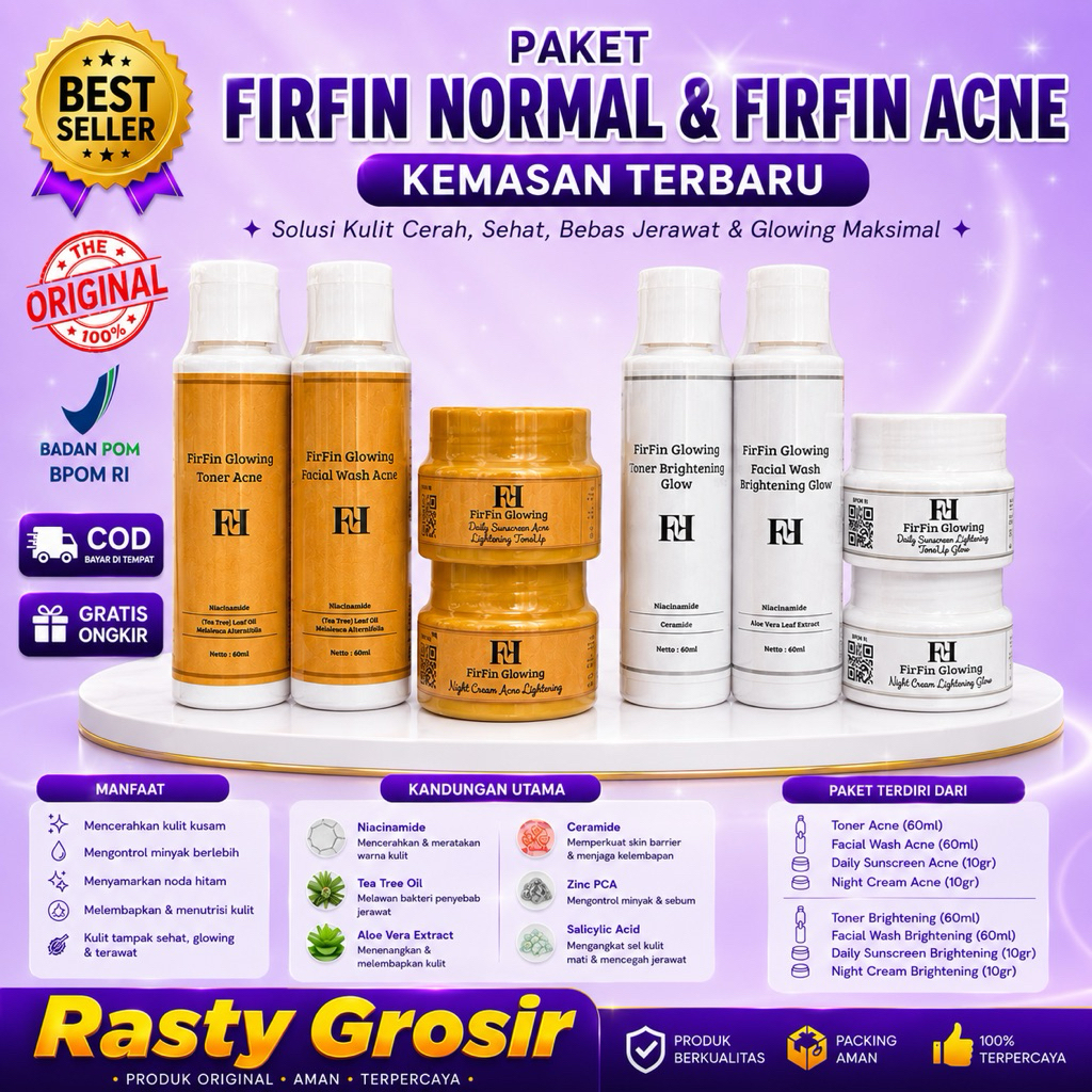 FIRFIN GLOWING KEMASAN BARU