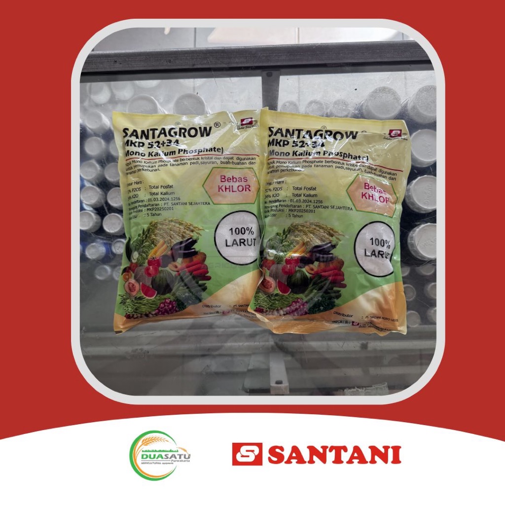 Pupuk Santani Santagrow MKP 1kg