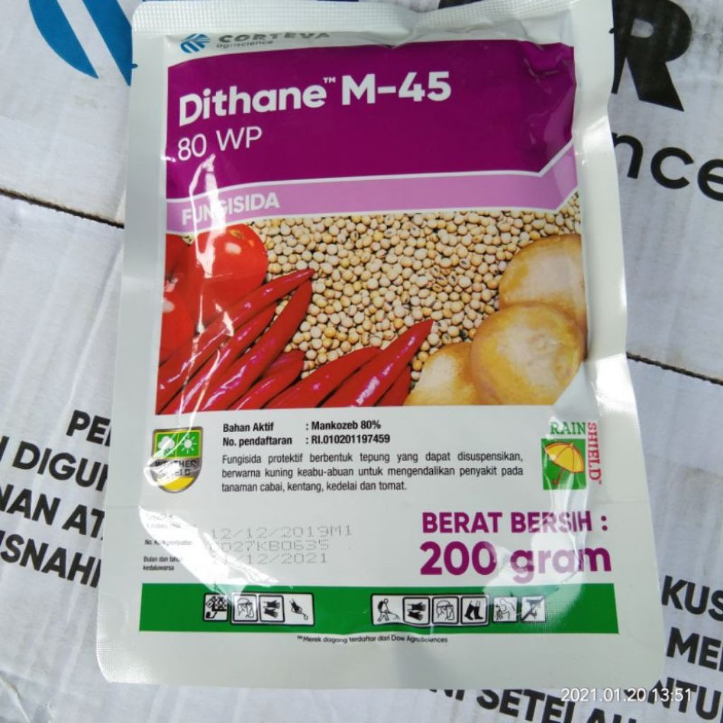 Fungisida Dithane kemasan 200 gram