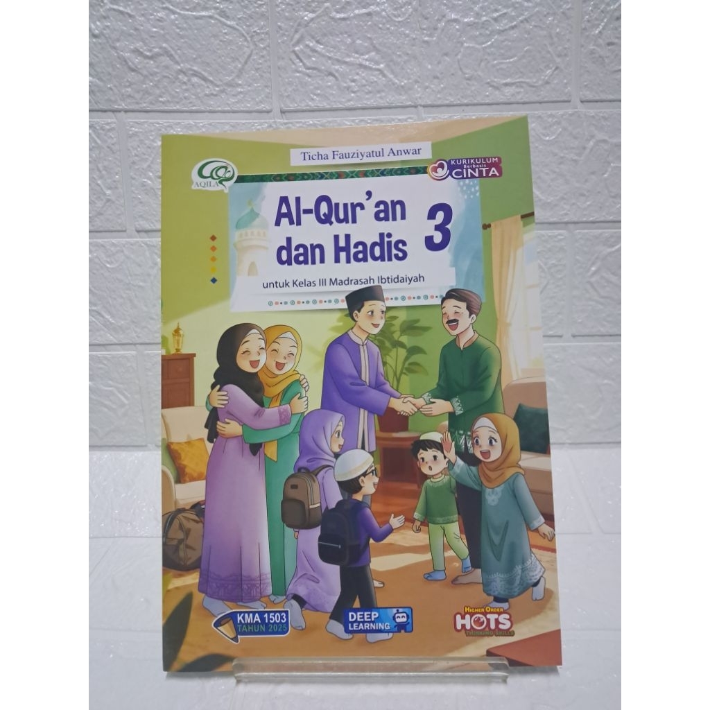 Buku AL-QURAN DAN HADIS mi 3 kbc (ORIGINAL TIGA SERANGKAI)