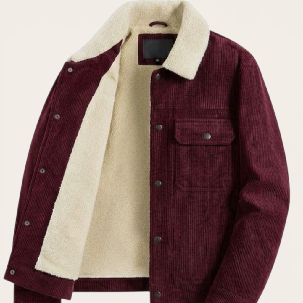 JAKET SHERPA CORDUROY COTTON PRIA PREMIUM IMPORT FUR DALAM TEBAL HANGAT CASUAL JACKET WINTER