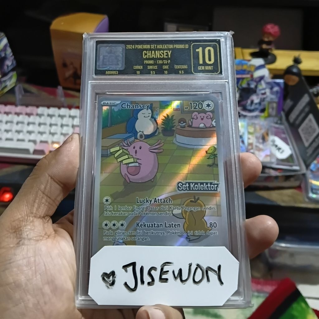 CHANSEY SET KOLEKTOR EGS 10