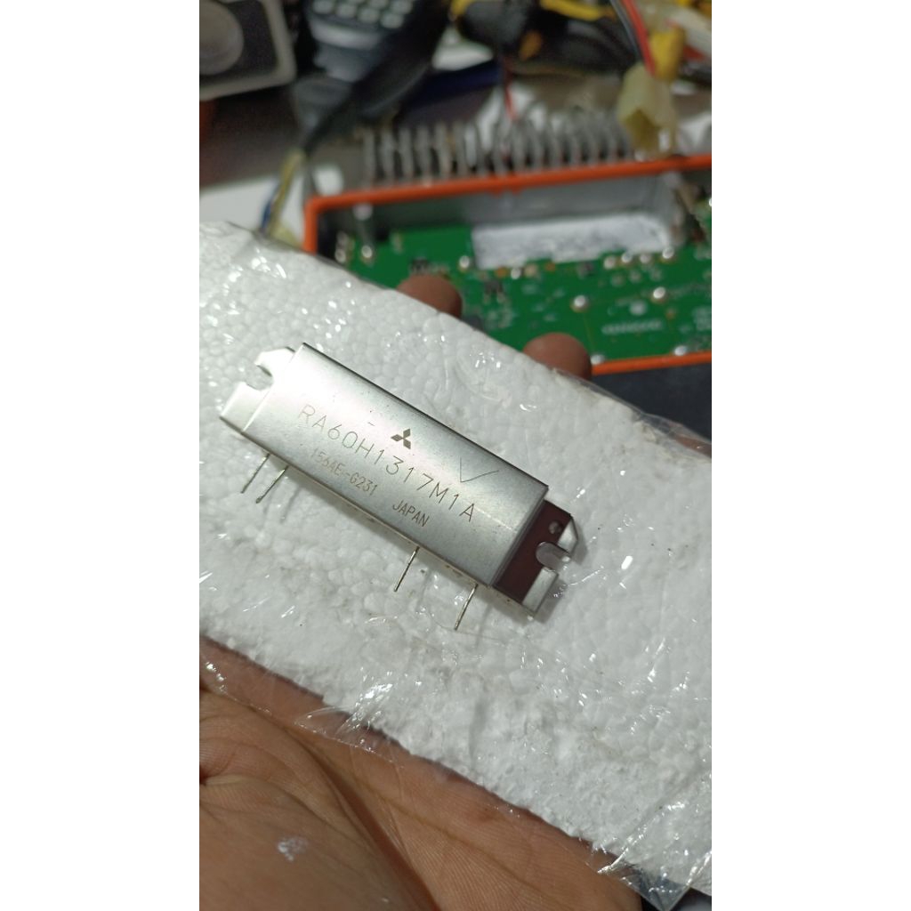 FINAL MOSFET RA60H1317M1A 55 WATT ORI ORIGINAL cabutan radio untuk icom 2200 yaesu 2900 alinco dr135