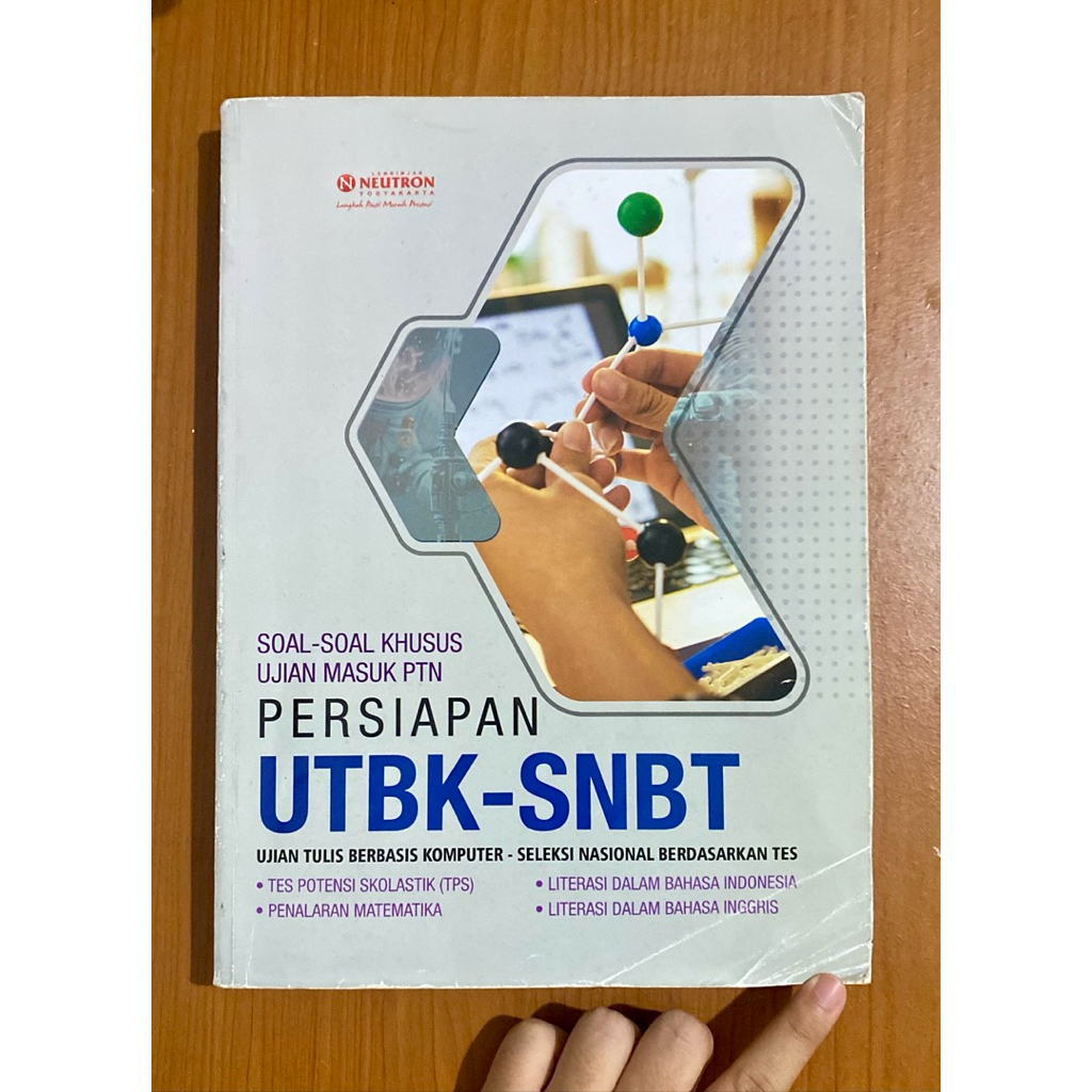 Buku Persiapan UTBK/SNBT Neutron Tahun 2026 Edisi Terbaru [PRELOVED/BEKAS]