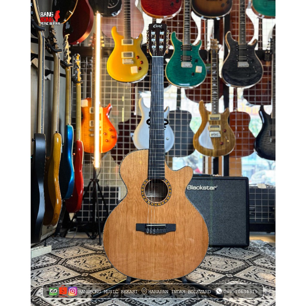 Cort CEC 5 Classic w/EQ Fishman Natural Made In Indonesia