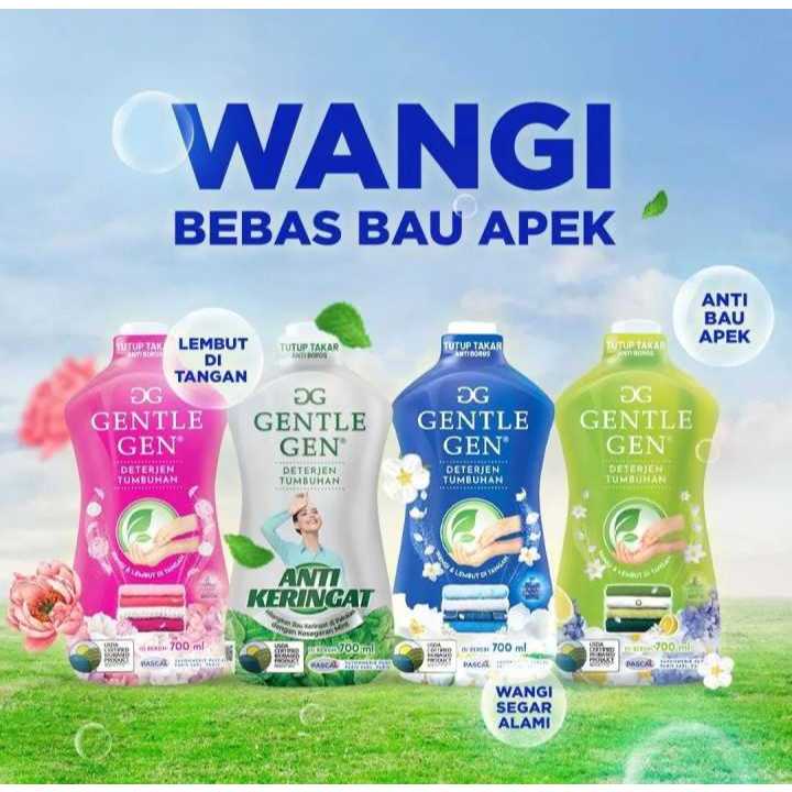 GENTLEGEN DETERJEN  MB FP PG 700 ML BOTOL | GENTLE GEN BOTOL 700ML
