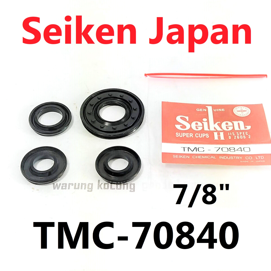 Karet Master Rem Avanza Xenia Vitara Escudo Taruna Rush Terios SEIKEN Jepang Japan TMC-70840 7/8" Se