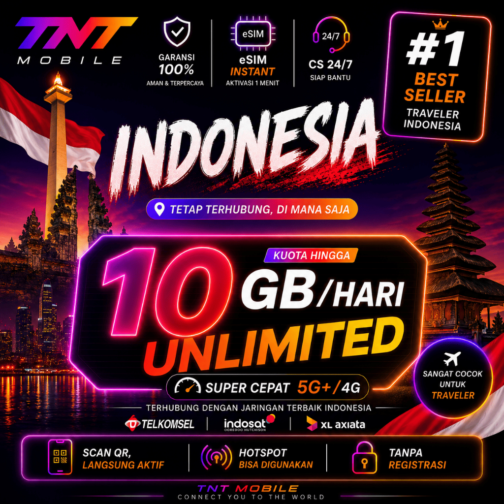 eSIM Indonesia HP Inter iPhone Android Telkomsel Anti Blokir Unblock IMEI Terblokir Kuota Unlimited 
