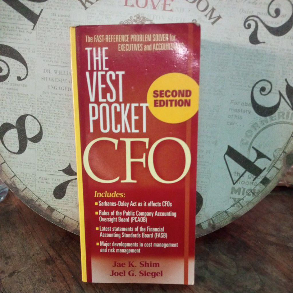 buku import. , the vest pocket , cpo , second edition