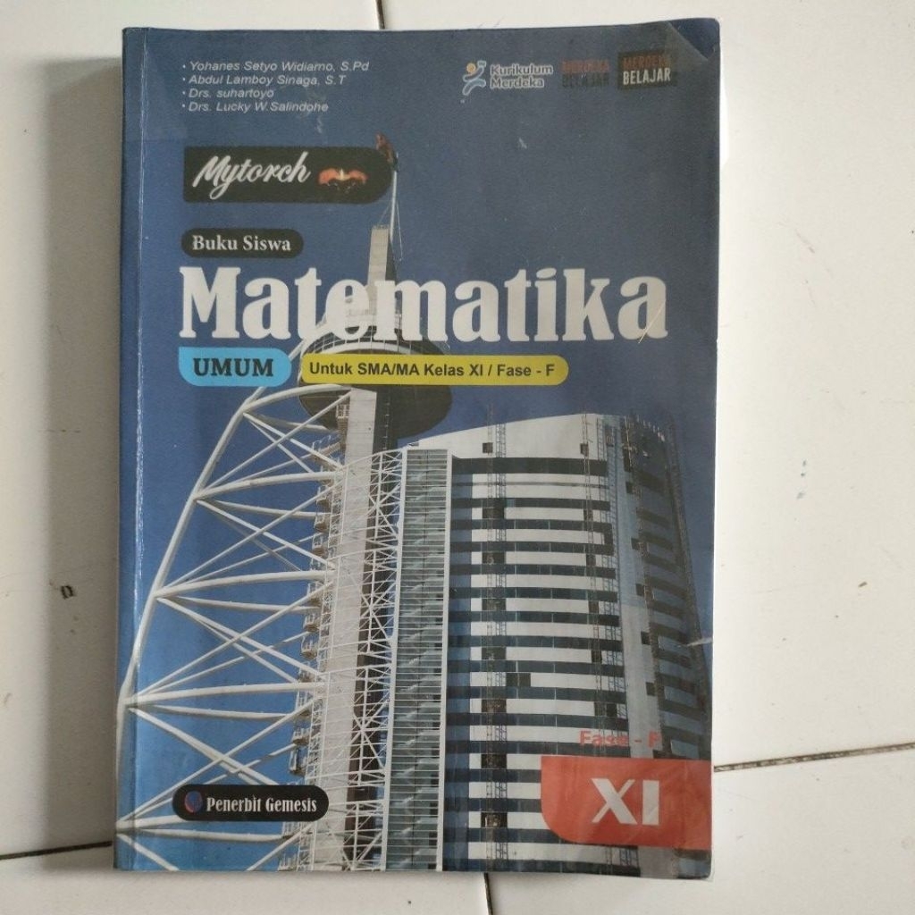 GEMESIS | MATEMATIKA UMUM | KELAS XI | FASE-F | KURIKULUM MERDEKA