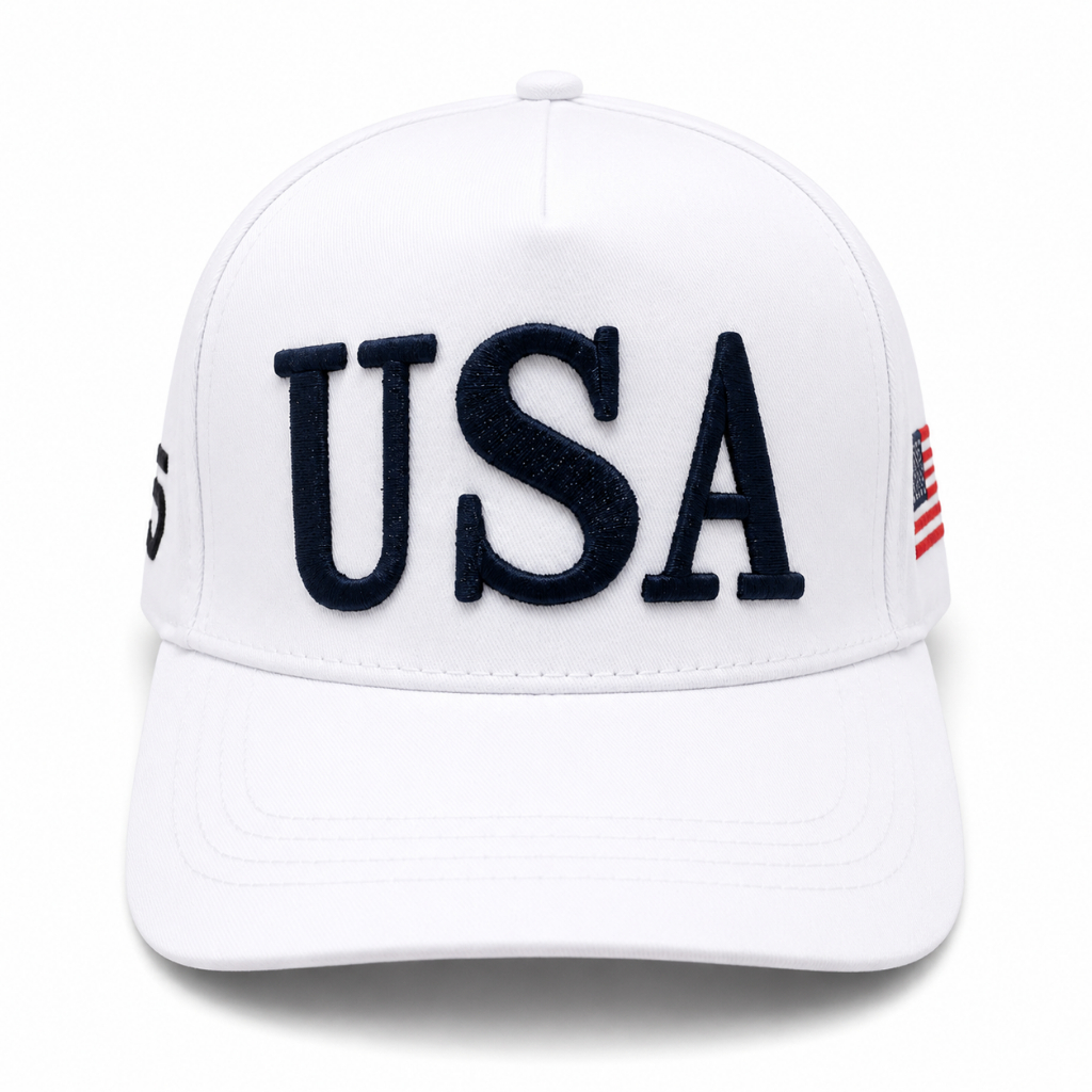 TRUMP Topi Trump USA NEW Model 2026 White And Red All Size Trump Hat USA Trump Hat USA Premium