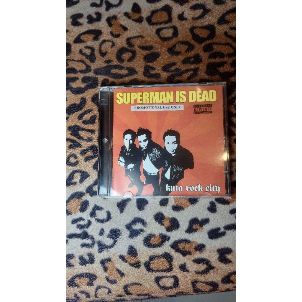 CD Superman Is Dead album Kuta Rock City Original Baru