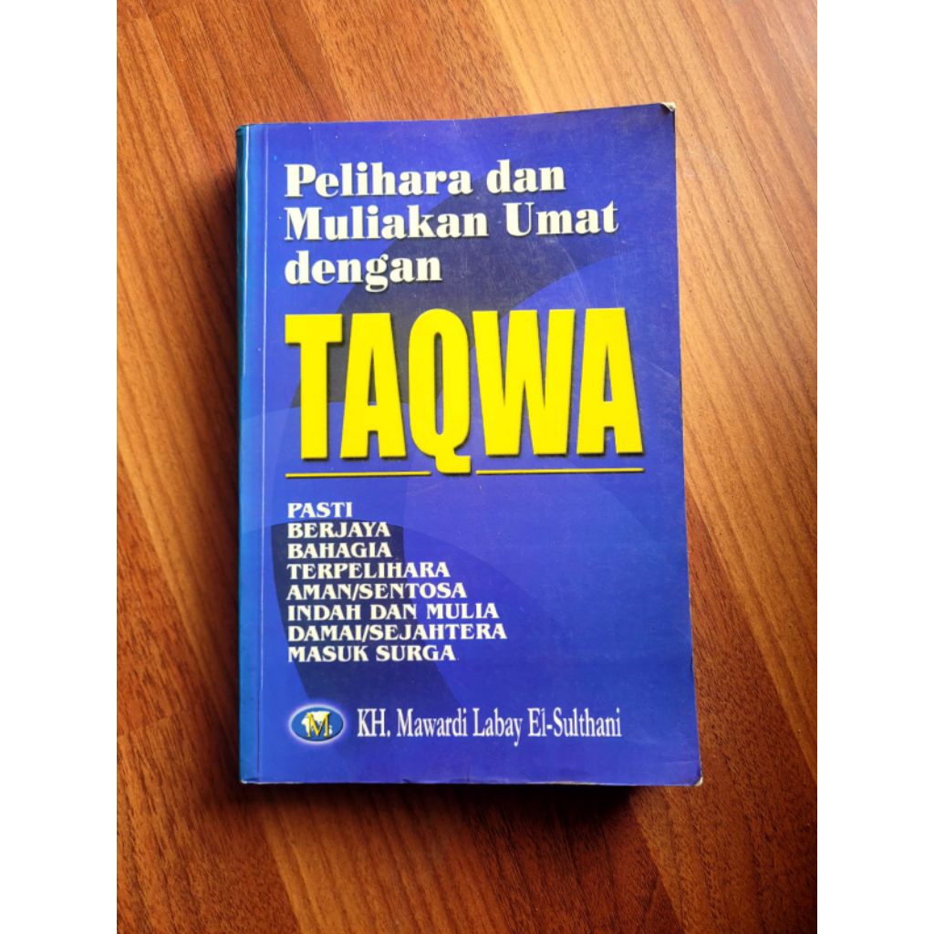 Buku bacaan pelihara dan muliakan umat dengan taqwa