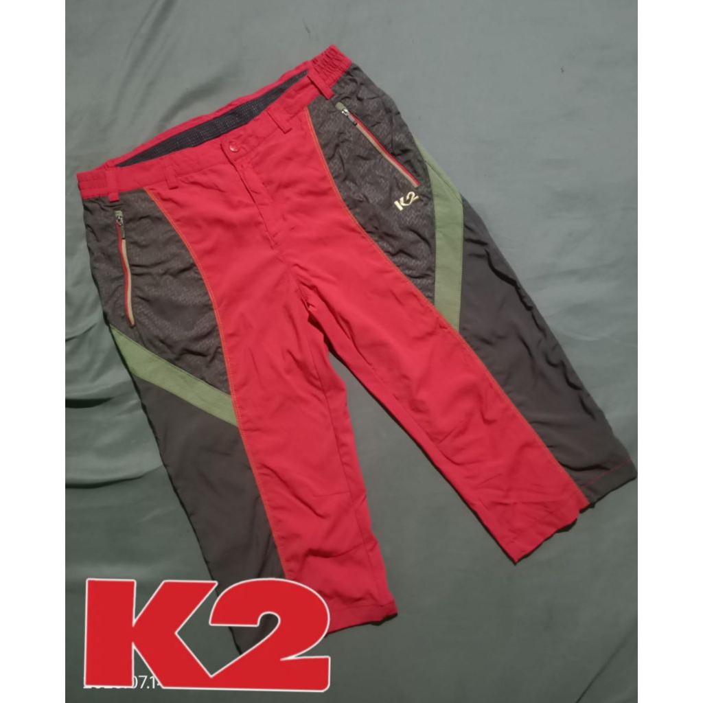 K2 celana pendek ¾ gunung second brand