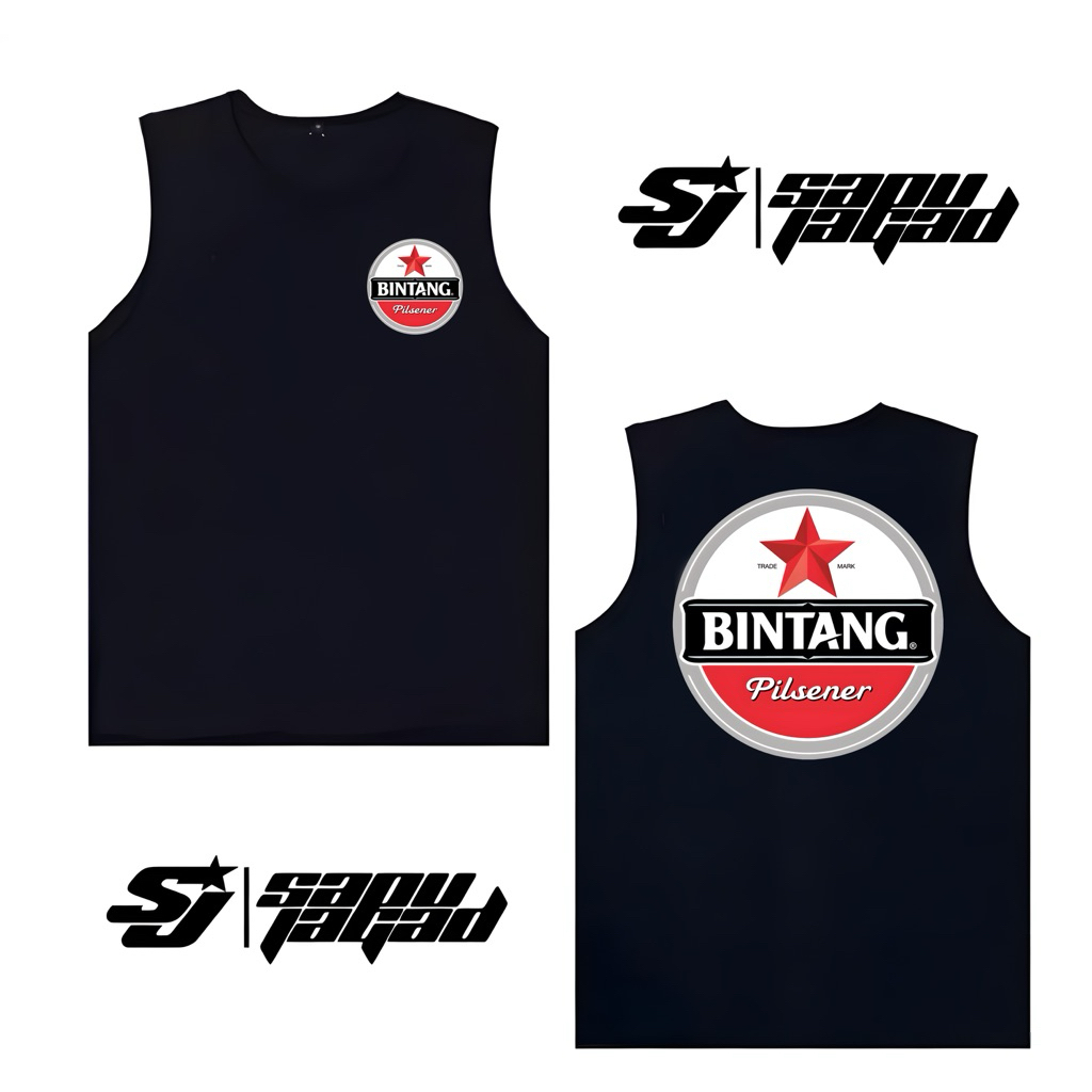 Singlet Beerr Bintang Pilsener Free Stiker