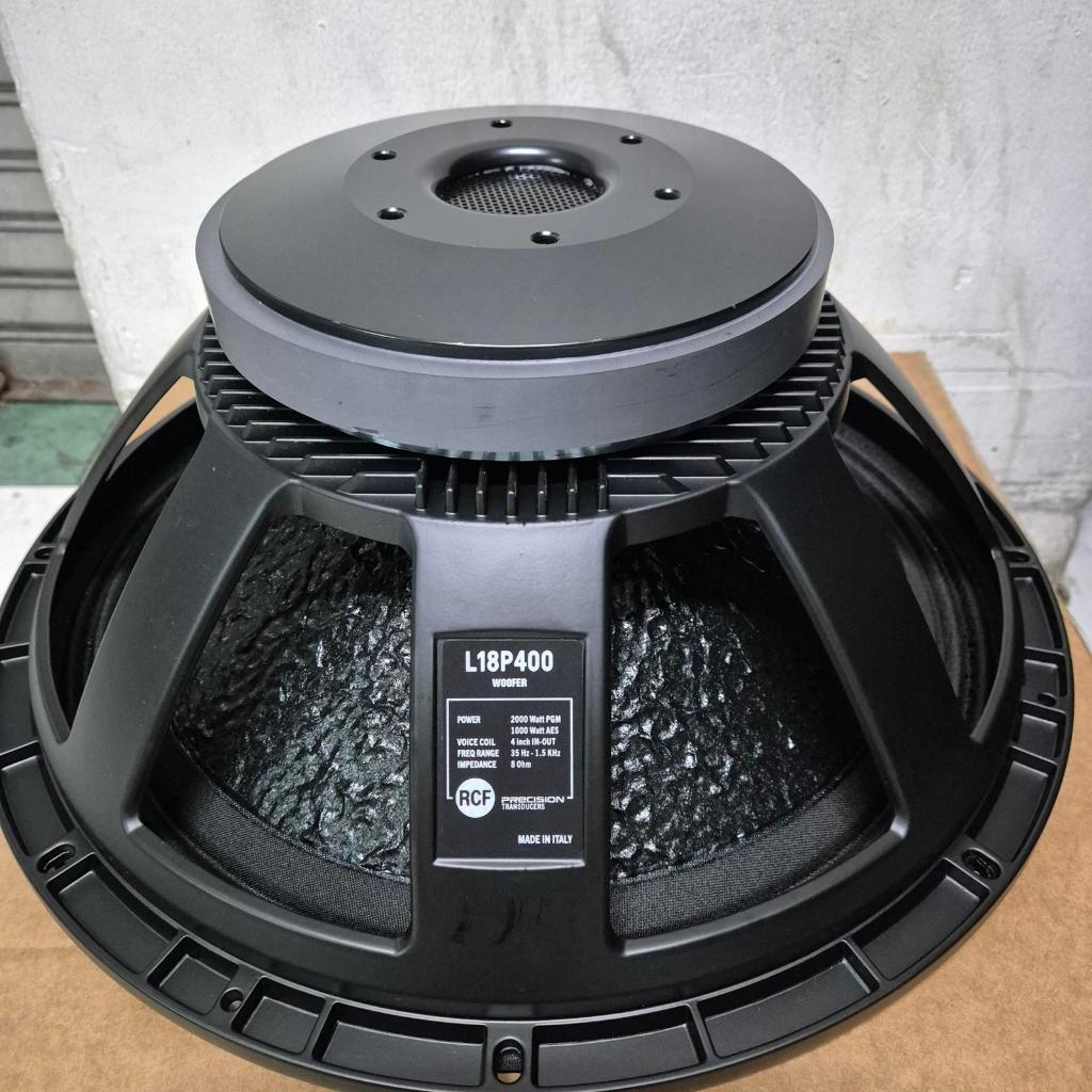 Turbosonic Speaker 18" Model RCF L 18 P400 / 18 P400 ORIGINAL