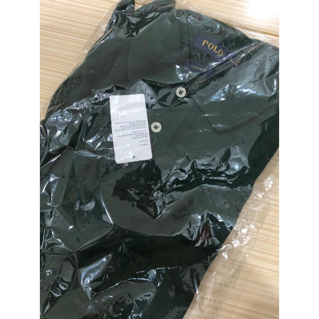 PRELOVED NEW POLO SHIRT HUNTER ARMY