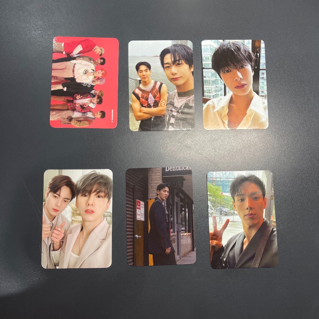 MONSTA X PC PHOTOCARD FANTASIA X THE CONNECT group