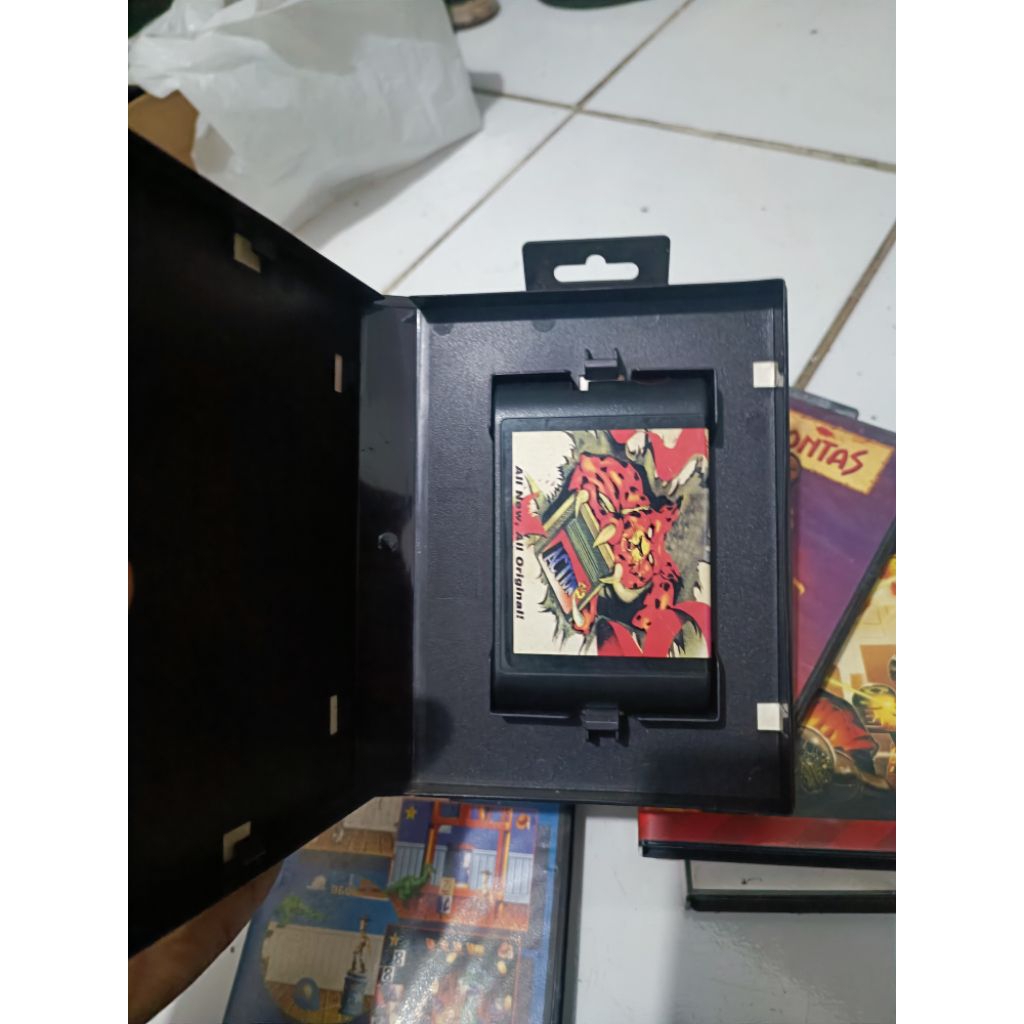 kaset Sega 52 in 1 catridge Sega 52 in 1 with box