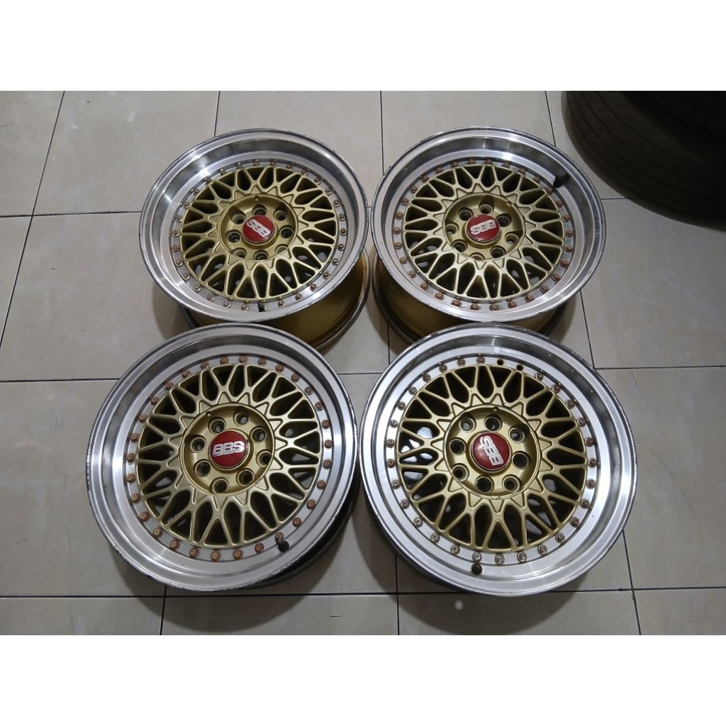 Jual velg bekas bbs ring 15 cocok buat agya ayla calya sigra mobilio dll